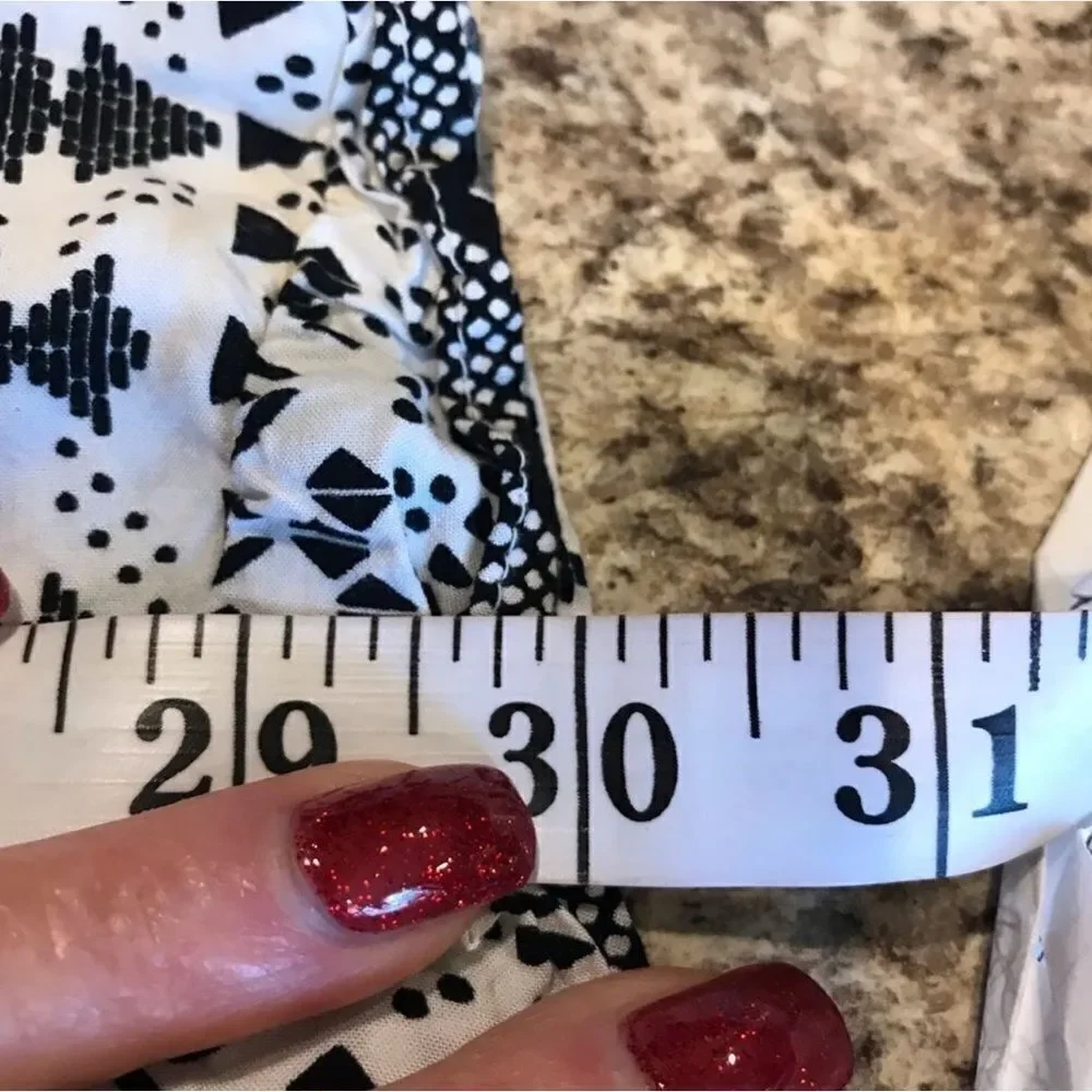 The Children's Place Black White Patterned Romper